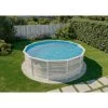 POOLCREW Piscine à Parois D'acier Lolland Blanc Zingué 550 X Cm - Blanc -Piscine Soldes Boutique 55870779 1