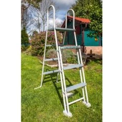 POOLCREW Piscine à Parois D'acier Lolland Blanc Zingué 550 X Cm - Blanc 11 POOLCREW Piscine à Parois D'acier Lolland Blanc Zingué 550 X Cm - Blanc -Piscine Soldes Boutique 55870779 5