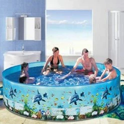 Piscine Pliante Familiale Pour Adultes Enfants FUIENKO -Piscine Soldes Boutique 55871464 3