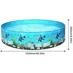 Piscine Pliante Familiale Pour Adultes Enfants FUIENKO -Piscine Soldes Boutique 55871464 4