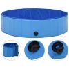 Piscine Pliable Pour Chiens Bleu 120x30 Cm PVC FUIENKO
