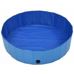 Piscine Pliable Pour Chiens Bleu 120x30 Cm PVC FUIENKO -Piscine Soldes Boutique 55871859 3