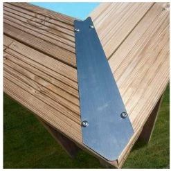 POOLCREW Piscine De Jardin Lanzarougee - Enterrable Marron Imprégné Sous Pression 428 X Cm - Marron -Piscine Soldes Boutique 55889801 5