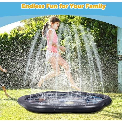 BENOBBY KIDS Coussin De Pulvérisation D'eau Gonflable En PVC Pour Enfants été En Plein Air éclaboussant L'eau-bleu Océan-un Pack 6 BENOBBY KIDS Coussin De Pulvérisation D'eau Gonflable En PVC Pour Enfants été En Plein Air éclaboussant L'eau-bleu Océan-un Pack – Image 4