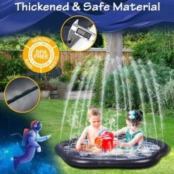 BENOBBY KIDS Coussin De Pulvérisation D'eau Gonflable En PVC Pour Enfants En Plein Air été éclaboussant L'eau-jaune Animal-un Pack -Piscine Soldes Boutique 56069501 3