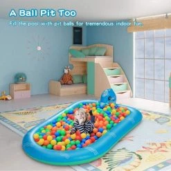 BENOBBY KIDS Coussin Anti-éclaboussures Pour Bébé Pour Enfants, Arroseur Gonflable Pour Jeux En Plein Air Pour Enfants, 65 Pouces -Piscine Soldes Boutique 56069924 4