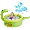 BENOBBY KIDS Centre De Jeu Gonflable Dinosaure, Piscine Pour Bébé, Arroseur De Piscine Pour Enfants, Piscine Pour Enfants Adultes Tout-petit Bébé, Centre De Jeux Aquatiques D'été Pour Filles Garçons Intérieur Et Extérieur, 3 Ans Et Plus, 1 Pièce