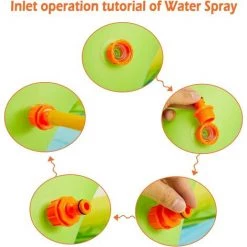 BENOBBY KIDS Centre De Jeu Gonflable Dinosaure, Piscine Pour Bébé, Arroseur De Piscine Pour Enfants, Piscine Pour Enfants Adultes Tout-petit Bébé, Centre De Jeux Aquatiques D'été Pour Filles Garçons Intérieur Et Extérieur, 3 Ans Et Plus, 1 Pièce -Piscine Soldes Boutique 56069934 5