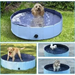 BENOBBY KIDS Piscine Portable Pour Chien De Compagnie, Baignoire Pliable De 78,7 X 20,1 Cm, Spa Intérieur Et Extérieur Pliable étanche Pour Chien De Chat Pour Chiens Et Chats, Bleu, 1 Pièce 11 BENOBBY KIDS Piscine Portable Pour Chien De Compagnie, Baignoire Pliable De 78,7 X 20,1 Cm, Spa Intérieur Et Extérieur Pliable étanche Pour Chien De Chat Pour Chiens Et Chats, Bleu, 1 Pièce -Piscine Soldes Boutique 56069936 5