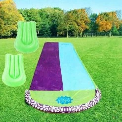 BENOBBY KIDS Slip And Slide Splash And Slide Pour Backyards Waterslide Toys 15' Foot, 1pc [Ne Comprend Pas La Planche à Roulettes Unique]