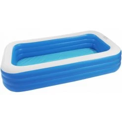 NUZANTO Piscine Gonflable 120" X 72" X 22" - Epaisseur Paroi 0.3mm Bleu -Piscine Soldes Boutique 56284456 5