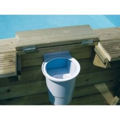 UBBINK Piscine Ronde Ocea 580x130 Liner Beige -Piscine Soldes Boutique 56490571 5