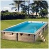 UBBINK Piscine Linéa 650x350x140 Liner Beige -Piscine Soldes Boutique 56490746 1