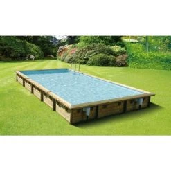 UBBINK Piscine Linéa 800x500x140 Liner Beige