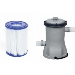 Piscine Tubulaire BESTWAY - Peridot 14.5m² Grise- Piscine Ronde Ø4.3m Avec Pompe De Filtration Et Cartouche Filtrante Piscine Hors Sol. Armature Acier - Gris 10 Piscine Tubulaire BESTWAY - Peridot 14.5m² Grise- Piscine Ronde Ø4.3m Avec Pompe De Filtration Et Cartouche Filtrante Piscine Hors Sol. Armature Acier - Gris -Piscine Soldes Boutique 56806503 4