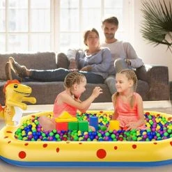 GUAZHUNIFR Piscine Gonflable Enfant Aire De Jeux, Jouets Tapis D'arrosage Extérieur Garçons Filles Tapis De Jeu De Salon Pour 3 4 5 6 7 8 Ans Garçons Filles.Gu.B/bon -Piscine Soldes Boutique 57120224 5