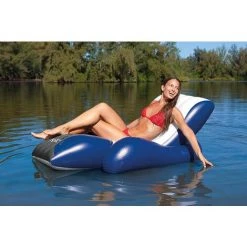 HKLFFJA Chaise Longue De Piscine Deluxe -Piscine Soldes Boutique 57144044 2