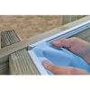Gré Liner Uni Bleu Pour Piscine Bois Carrée CARRA De Dimensions 3,05 X 3,05m