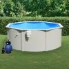 VidaXL Piscine Avec Pompe Filtrante à Sable 360x120 Cm