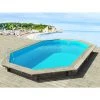 HABITAT ET JARDIN Piscine Bois " Bora " 5.86 X 3.86 X 1.30 M 1 HABITAT ET JARDIN Piscine Bois " Bora " 5.86 X 3.86 X 1.30 M -Piscine Soldes Boutique 57261580 1