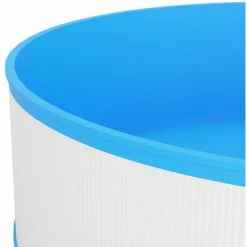 ASUPERMALL Piscine à éclaboussures 350x90 Cm Blanc -Piscine Soldes Boutique 57734711 4