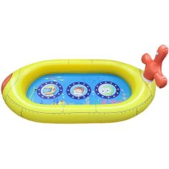 BENOBBY KIDS Pataugeoire, Piscine Familiale Gonflable, Pataugeoire Familiale Pour Enfants, Piscine Pour Bébé, Pour Nager Ou Patauger, Extérieure Et Intérieure (sous-marin)