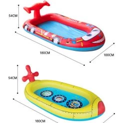 BENOBBY KIDS Pataugeoire, Piscine Familiale Gonflable, Pataugeoire Familiale Pour Enfants, Piscine Pour Bébé, Pour Nager Ou Patauger, Extérieure Et Intérieure (sous-marin) 11 BENOBBY KIDS Pataugeoire, Piscine Familiale Gonflable, Pataugeoire Familiale Pour Enfants, Piscine Pour Bébé, Pour Nager Ou Patauger, Extérieure Et Intérieure (sous-marin) -Piscine Soldes Boutique 57817508 5