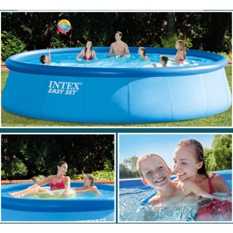 BENOBBY KIDS Pataugeoire Gonflable, Pataugeoire Familiale Pour Enfants, Grande Pataugeoire Ronde Pour Enfants Et Adultes, Piscine Familiale Gonflable Pour Jardin Pour Nager Ou Patauger, Extérieur Et Intérieur (244*61cm) 3 BENOBBY KIDS Pataugeoire Gonflable, Pataugeoire Familiale Pour Enfants, Grande Pataugeoire Ronde Pour Enfants Et Adultes, Piscine Familiale Gonflable Pour Jardin Pour Nager Ou Patauger, Extérieur Et Intérieur (244*61cm) – Image 2