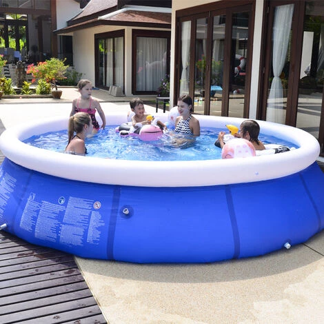 BENOBBY KIDS Pataugeoire Gonflable, Pataugeoire Familiale Pour Enfants, Grande Pataugeoire Ronde Pour Enfants Et Adultes, Piscine Familiale Gonflable Pour Jardin Pour Nager Ou Patauger, Extérieur Et Intérieur (180*73cm) 4 BENOBBY KIDS Pataugeoire Gonflable, Pataugeoire Familiale Pour Enfants, Grande Pataugeoire Ronde Pour Enfants Et Adultes, Piscine Familiale Gonflable Pour Jardin Pour Nager Ou Patauger, Extérieur Et Intérieur (180*73cm) – Image 3