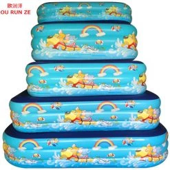 BENOBBY KIDS Pataugeoire Gonflable, Pataugeoire Familiale Pour Enfants, Pataugeoire Pour Bébé, Pataugeoire Ocean Life Pour Enfants, Grande Pataugeoire Rectangulaire Pour Enfants, Grandes Pataugeoires Pour Jardin, Pour Nager Ou Pagayer, Extérieur Et Intérieur C -Piscine Soldes Boutique 57817603 5