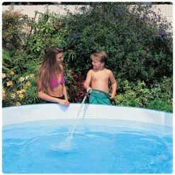 BENOBBY KIDS Pataugeoire, Piscines – Piscine Pour Enfants Piscine Pour Tout-petits Piscine Gonflable Pour Piscine Extérieure Arrière-cour Pour Enfants Adultes, Centre De Natation Pliable En PVC Durable Baignoires Familiales Piscine Pour Bébé (244 X 46 Cm) -Piscine Soldes Boutique 57817614 4