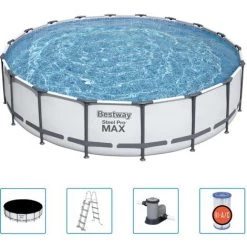 TRUE DEAL Bestway Ensemble De Piscine Steel Pro MAX 549x122 Cm