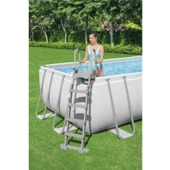 Kit Piscine Hors Sol Tubulaire BESTWAY Power Steel™ - 640 X 274 X 132 Cm - Rectangulaire (Filtre, échelle, Diffuseur, Bâche) 9 Kit Piscine Hors Sol Tubulaire BESTWAY Power Steel™ - 640 X 274 X 132 Cm - Rectangulaire (Filtre, échelle, Diffuseur, Bâche) -Piscine Soldes Boutique 57867109 3