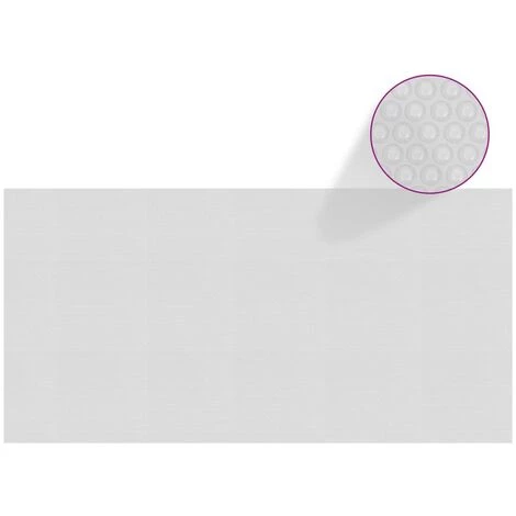 INLIFE Film Solaire De Piscine Flottant PE 400x200 Cm Gris 3 INLIFE Film Solaire De Piscine Flottant PE 400x200 Cm Gris