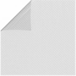 INLIFE Film Solaire De Piscine Flottant PE 488x244 Cm Gris -Piscine Soldes Boutique 57884310 3