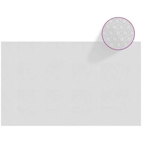 INLIFE Film Solaire De Piscine Flottant PE 1000x600 Cm Gris 3 INLIFE Film Solaire De Piscine Flottant PE 1000x600 Cm Gris