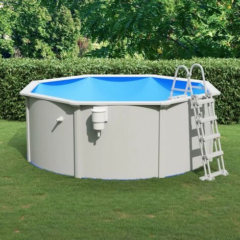 INLIFE Piscine Avec échelle De Sécurité 360x120 Cm 3 INLIFE Piscine Avec échelle De Sécurité 360x120 Cm