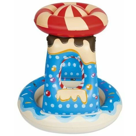 BESTWAY DEUTSCHLAND GMBH Pataugeoire Candyville Avec Pare-soleil 4 BESTWAY DEUTSCHLAND GMBH Pataugeoire Candyville Avec Pare-soleil – Image 2