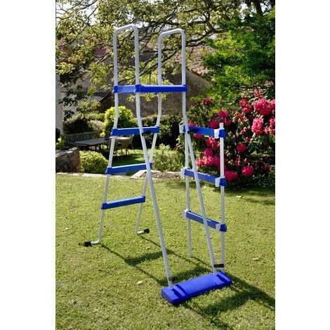 Gre Pools Piscine Ovale Acier 8,15m X 4,90m X H: 1,32m - Filtration à Sable - SANS Renforts Apparents 5 Gre Pools Piscine Ovale Acier 8,15m X 4,90m X H: 1,32m - Filtration à Sable - SANS Renforts Apparents – Image 3