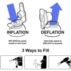 ABCRITAL Bouée Licorne Gonflable, Jouet Piscin Pour Enfant Et Adulte, Matelas Gonflable Avec Valves Rapides ,Grande Bouée Licorne Gonflable Geante Pour Piscine Été Vacances Océan -Piscine Soldes Boutique 58344913 4