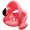 ABCRITAL Flamant Flotteur De Piscine Pour Bébé Avec Auvent,Bouée Siège Gonflable Piscine Gonflable Enfant Bébés 6 - 48 Mois Baignoire Piscine Pvc Matériel(Rose) -Piscine Soldes Boutique 58345049 1