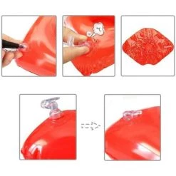 ABCRITAL 15 Pièces Mignonne & Grande Flottabilité Kit De Porte Gobelet Gonflable Prime Avec Pompe À Air Libre Pour Piscine Jacuzzi Luau Party (15 Pièces) -Piscine Soldes Boutique 58345056 5