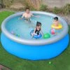 BENOBBY KIDS Piscine, Piscine Portative Gonflable | Hors-sol Pour Jardin D'arrière-cour De Sports Nautiques Familiaux Pour Enfants (73,88 * 20,83 Pouces) -Piscine Soldes Boutique 58431325 1