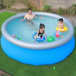 BENOBBY KIDS Piscine, Piscine Portative Gonflable | Hors-sol Pour Jardin D'arrière-cour De Sports Nautiques Familiaux Pour Enfants (73,88 * 20,83 Pouces)