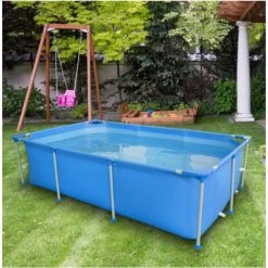 BENOBBY KIDS 260*160*65cm Cadre Rectangulaire Hors Sol Piscine D'arrière-cour -Piscine Soldes Boutique 58431327 4