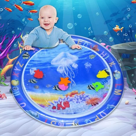 STARLIGHT Tapis D'eau Gonflablede Bébé ,SL.GT Tapis De Jeu En PVC Imperméable,Énorme Centre D'Activité Amusante Doux Et Confortable,60*60*8cm 3 STARLIGHT Tapis D'eau Gonflablede Bébé ,SL.GT Tapis De Jeu En PVC Imperméable,Énorme Centre D'Activité Amusante Doux Et Confortable,60*60*8cm
