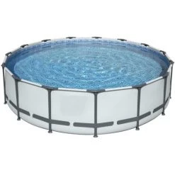 BENOBBY KIDS Piscine Ronde De 4,57 M X 1,07 M, Piscine à Support Familial, Immense Piscine Extérieure Très Résistante Pour Jardin Extérieur -Piscine Soldes Boutique 58534502 4