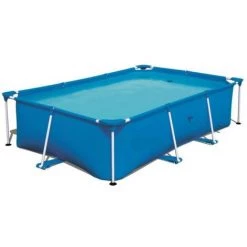 BENOBBY KIDS 2.59m X 1.70m X 61cm Piscine à Support Rectangulaire, Grande Piscine Extérieure épaissie Pour Enfants Adultes, Piscine Familiale Backyard Outdoor 8 BENOBBY KIDS 2.59m X 1.70m X 61cm Piscine à Support Rectangulaire, Grande Piscine Extérieure épaissie Pour Enfants Adultes, Piscine Familiale Backyard Outdoor -Piscine Soldes Boutique 58534511 3
