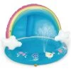 AOUGO Piscine Pour Bébé, Piscine à éclaboussures Arc-en-ciel Avec Auvent, Piscine à Jet De 40 Pouces, Arroseur D'eau Pour Enfants, De 1 à 3 Ans -Piscine Soldes Boutique 58575322 1