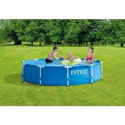 Piscine Tubulaire Intex Ronde 305x76 Cm - Avec Pompe De Filtration -Piscine Soldes Boutique 58675883 3